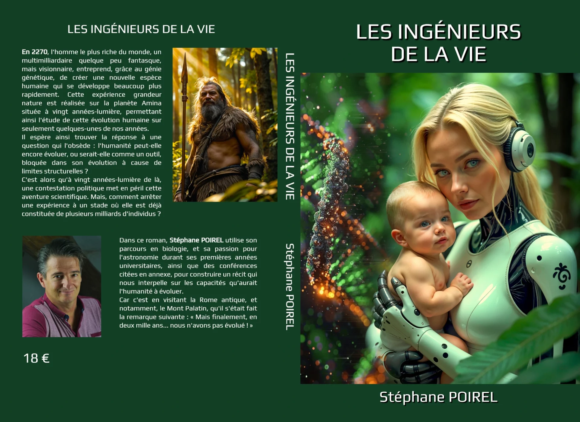 1ère et 4ème de couverture Les ingénieurs de la vie